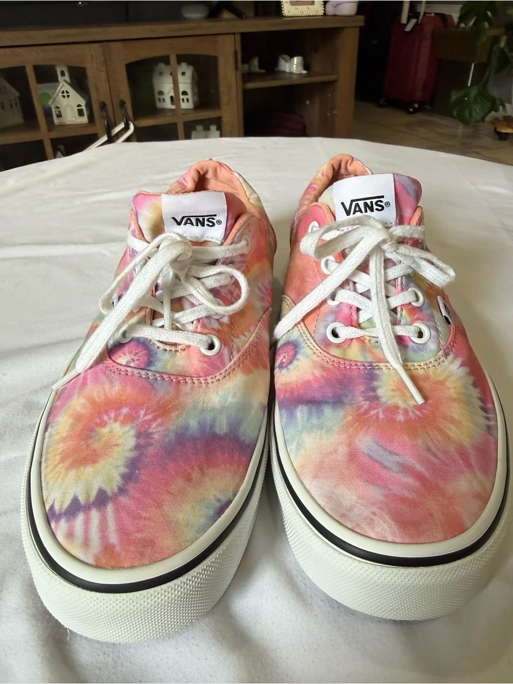 Vans Tie-Dye Canvas Sneakers - Pink, Purple, Yellow